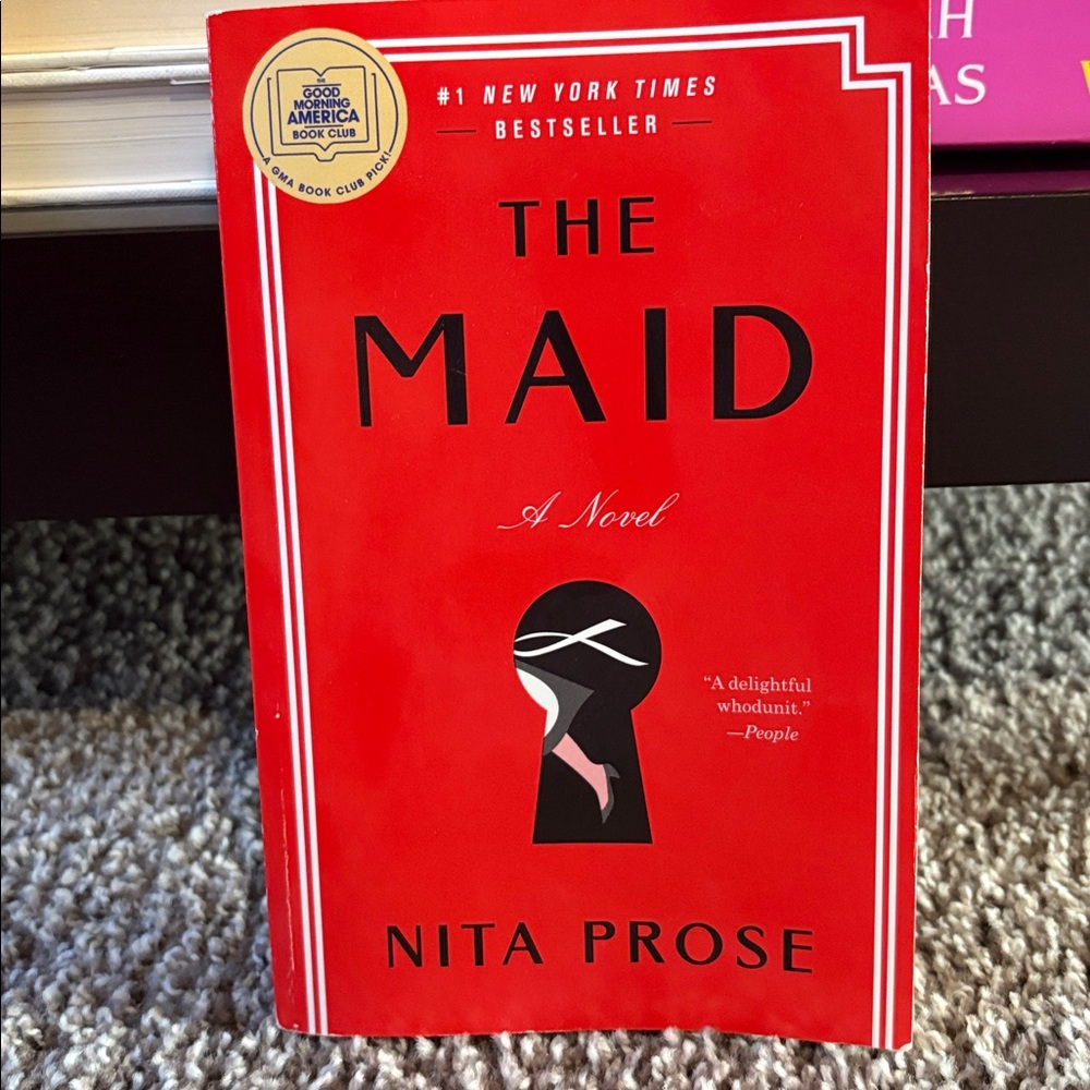 Red 'The Maid' Novel by Nita Prose